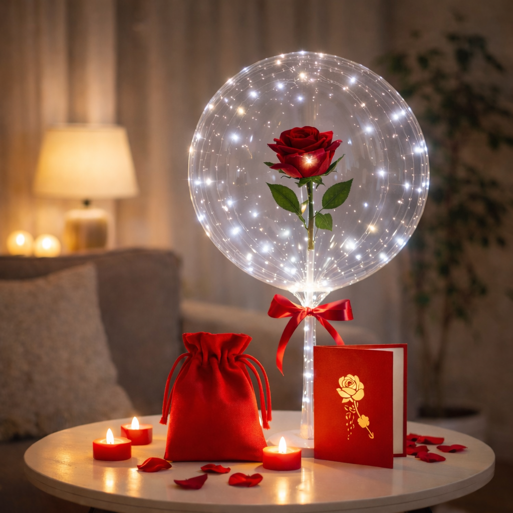 Ballons Rose Lumineuse