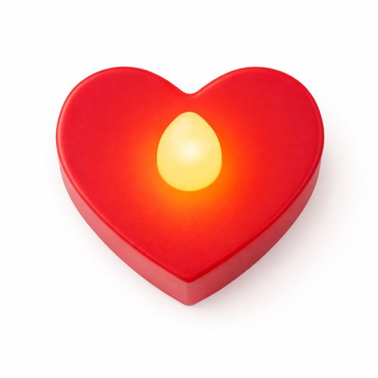 Bougies LED Cœur – Décoration Saint-Valentin